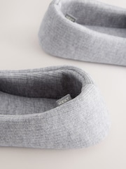Grey Rib Ballet Slippers - Image 9 of 9
