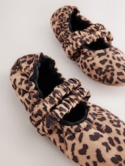 Animal Print Mary Jane Ballet Slippers - Image 5 of 7