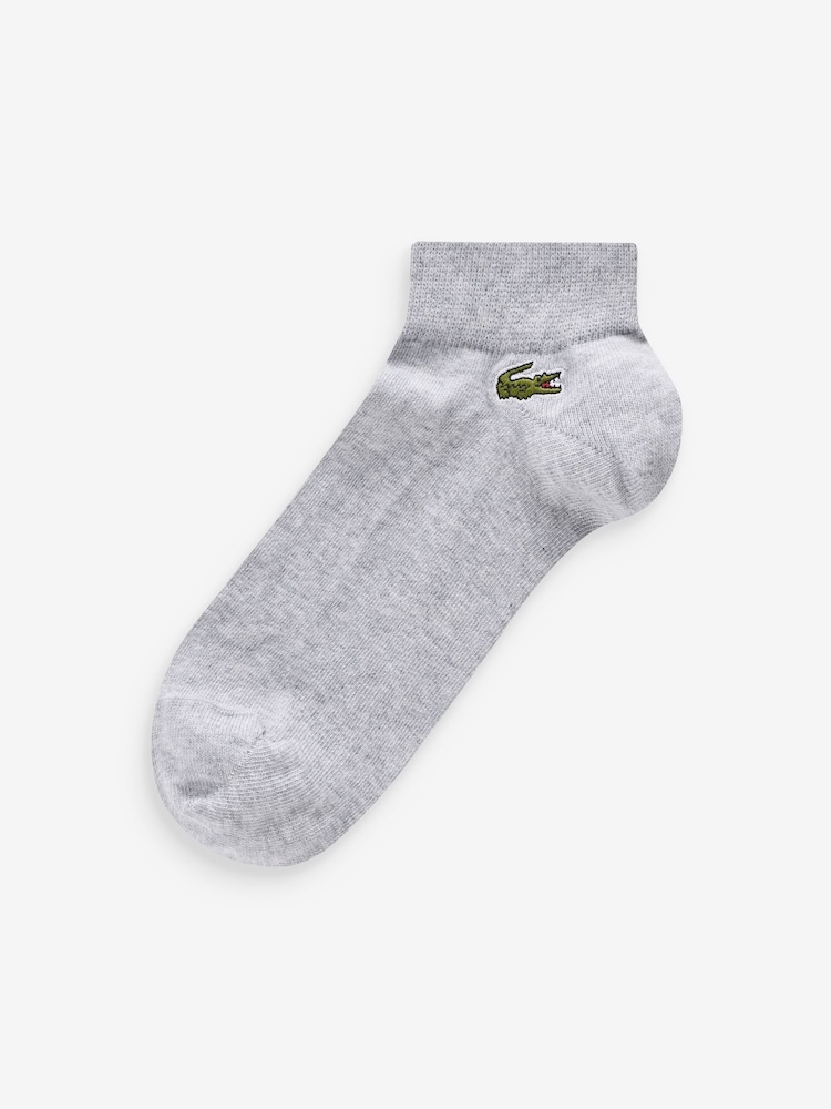 Lacoste Navy 100% Cotton Socks 3Pack - Image 2 of 4