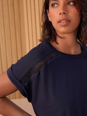 B by Ted Baker Navy Modal Pyjamas - Image 2 of 11
