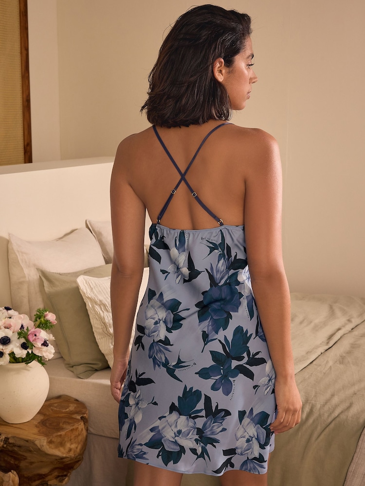 B by Ted Baker Floral Satin Lace Slip - Image 2 of 7