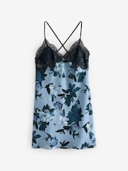 B by Ted Baker Floral Satin Lace Slip - Image 5 of 7