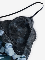 B by Ted Baker Floral Satin Lace Slip - Image 7 of 7