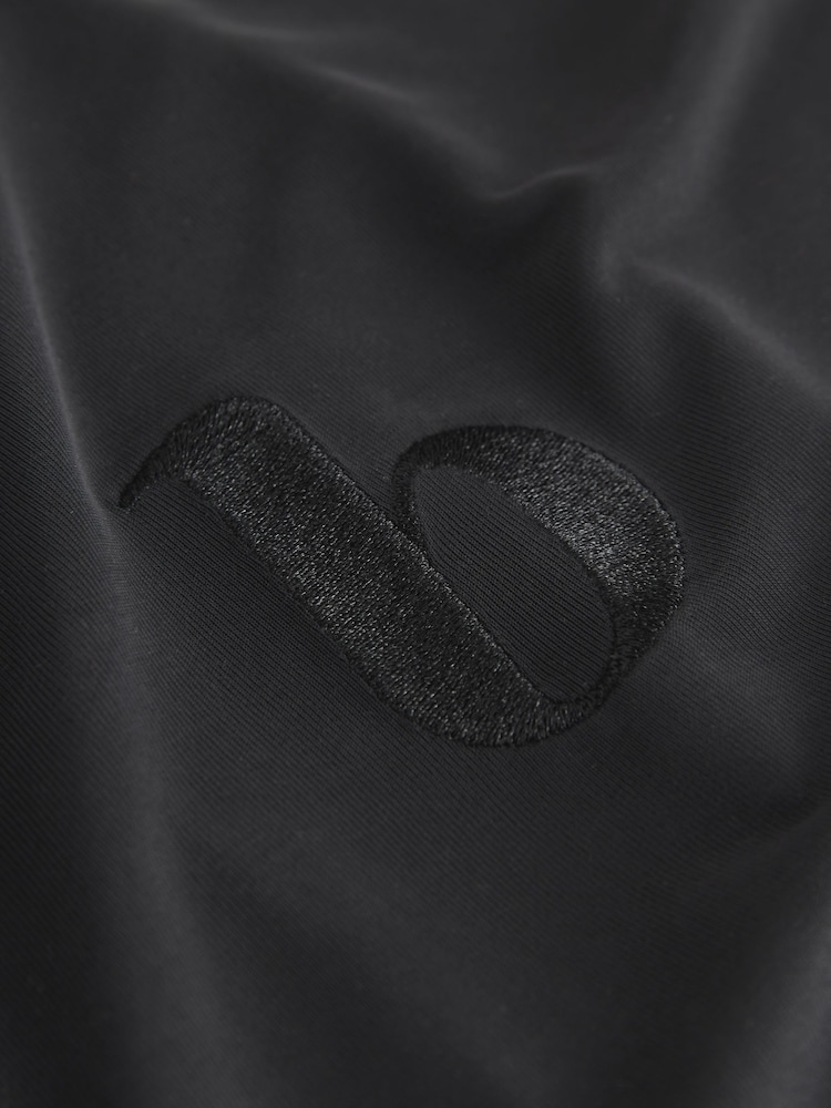 B by Ted Baker Modal Long Sleeve Black Top - Image 7 of 8