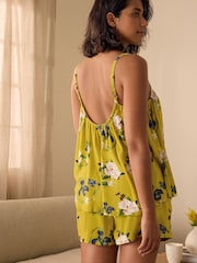 B by Ted Baker Green Floral Cami Short Pyjamas - Bild 3 von 5