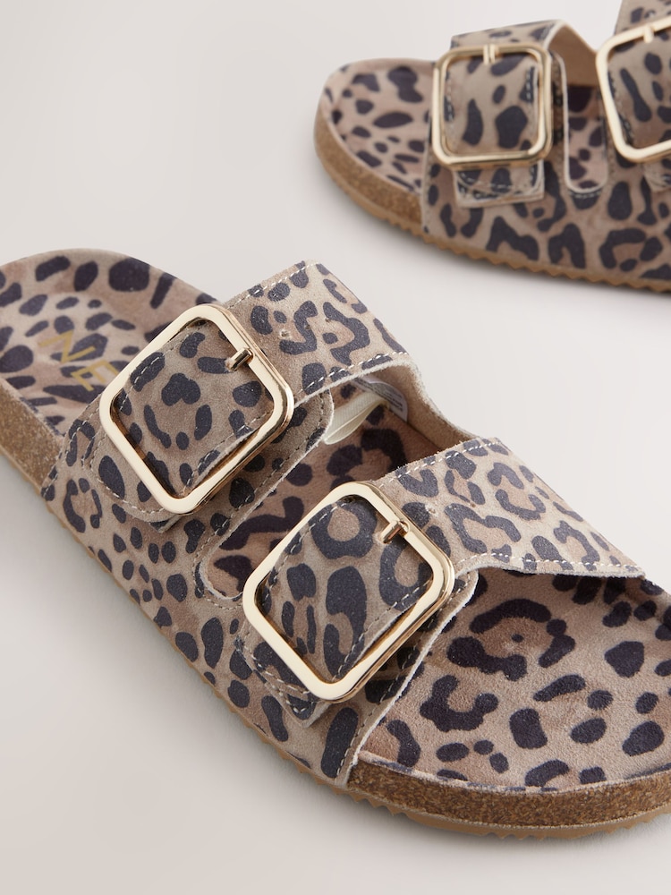 Animal - Slipper mit Schnalle aus Wildleder - Bild 9 von 9 Animal - Slipper mit Schnalle aus Wildleder - Bild 9 von 9