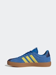 Синий/желтый - adidas VL Court Trainers - Изображение 2 из 8