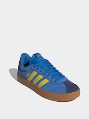Синий/желтый - adidas VL Court Trainers - Изображение 3 из 8