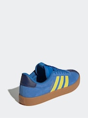 Синий/желтый - adidas VL Court Trainers - Изображение 4 из 8