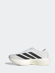 adidas White/Black Adizero EVO Trainers - Image 2 of 3