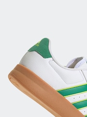 adidas White/Green Breaknet Trainers - Image 8 of 9