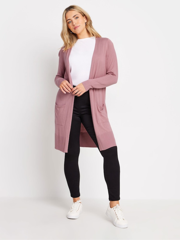 rožnata - M&Co Longline pletena jopa - Slika 1 iz 5