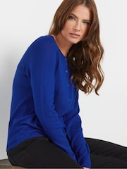 M&Co Blue Button Cardigan - Image 4 of 5