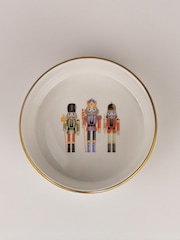 Code Maison 12 Piece Christmas Nutcracker Stripe Dinner Set - Image 2 of 6