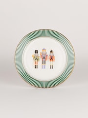 Code Maison 12 Piece Christmas Nutcracker Stripe Dinner Set - Image 4 of 6