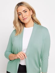 M&Co Green Shawl Collar Cardigan - Image 4 of 5