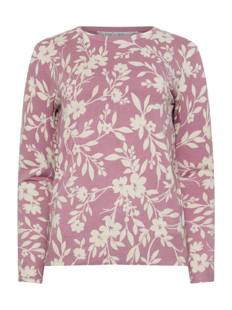 M&Co Pink Crewneck Sweatshirt - Image 5 of 5