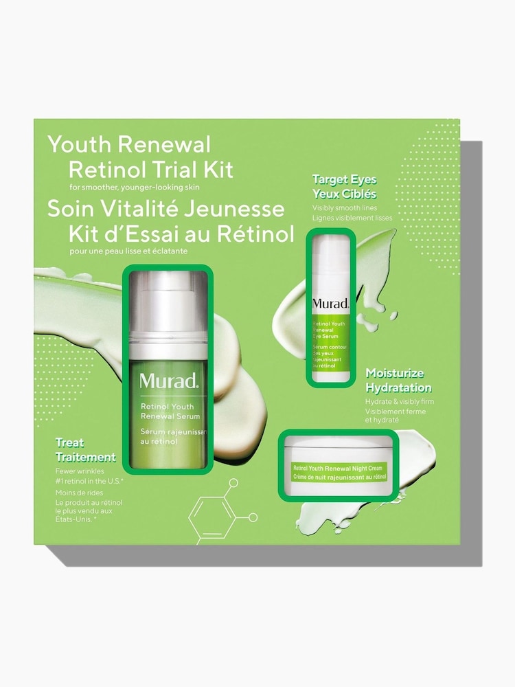 Murad Youth Renewal Retinol Trial Kit (worth £84) - Image 1 of 2
