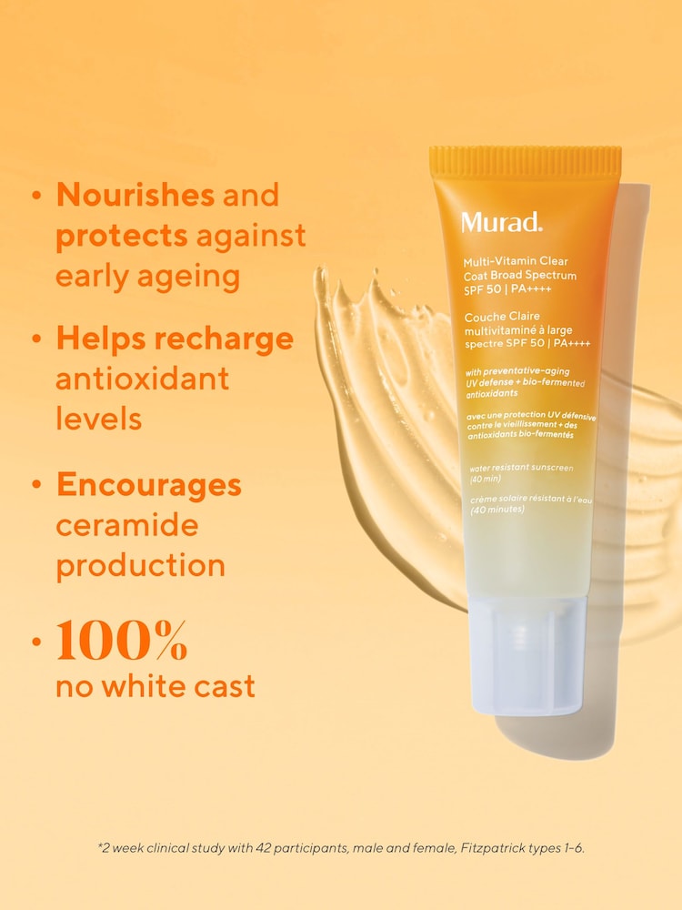 Murad MultiVitamin Clear Coat SPF 50 Moisturiser 50ml - Image 5 of 5