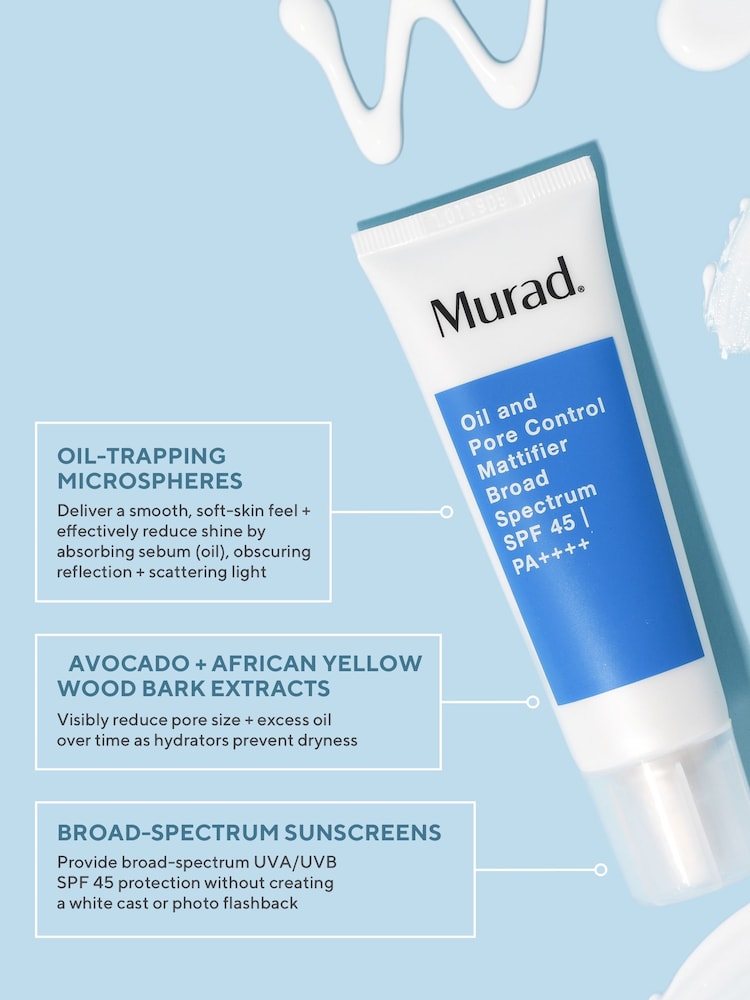 Murad Oil and Pore Control Mattifier Broad Spectrum SPF 45 50ml - Image 5 of 5