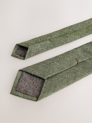 Green Melange Tie - Image 2 of 3