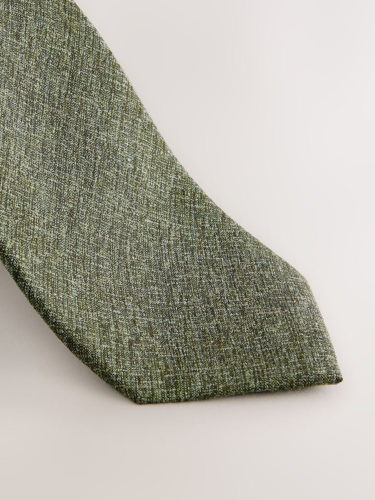 Green Melange Tie - Image 3 of 3