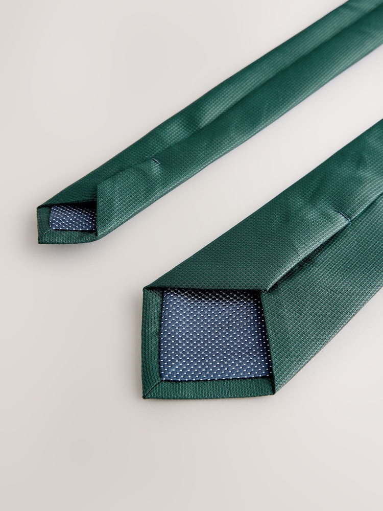 Forest Green - Slim - Corbata texturizada - Imagen 3 de 3 Forest Green - Slim - Corbata texturizada - Imagen 3 de 3