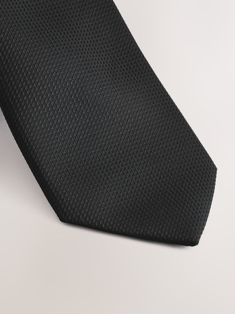 Negro - Pitillo - Corbata texturizada - Imagen 2 de 3 Negro - Pitillo - Corbata texturizada - Imagen 2 de 3