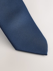 Bleu marine - Skinny - Cravate texturée - Image 2 de 3