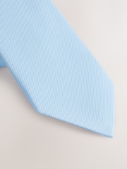 Bleu clair - mince - Cravate texturée - Image 2 of 3