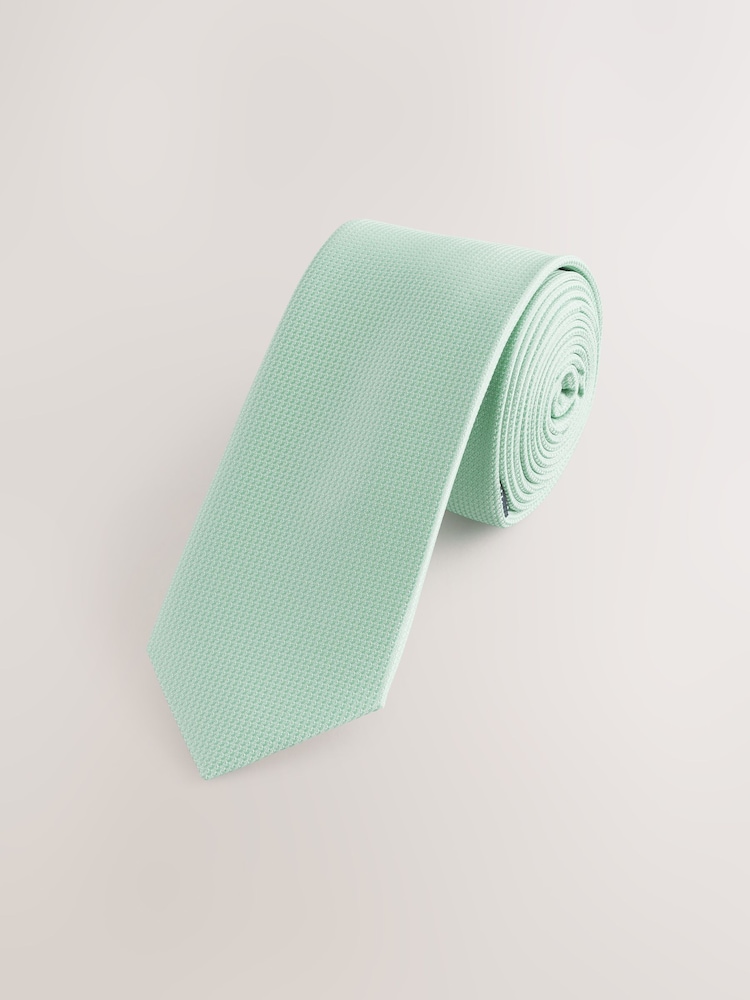 vert - Skinny - Cravate texturée - Image 1 de 3