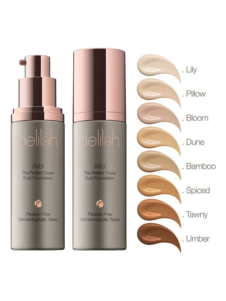 Delilah ALIBI The Perfect Cover Fluid Foundation - Image 4 of 4