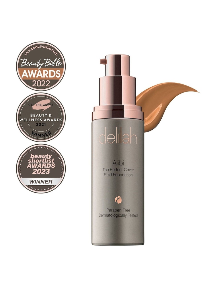 Delilah ALIBI The Perfect Cover Fluid Foundation - Image 1 of 4