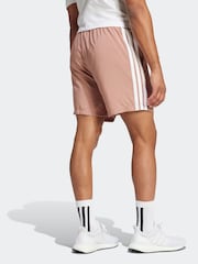 adidas Brown Essentials 3-Stripes Chelsea Shorts - Image 2 of 6