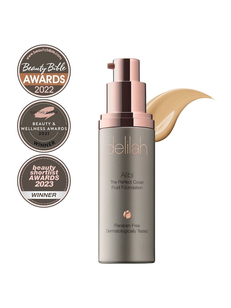 Delilah ALIBI The Perfect Cover Fluid Foundation - Image 1 of 4