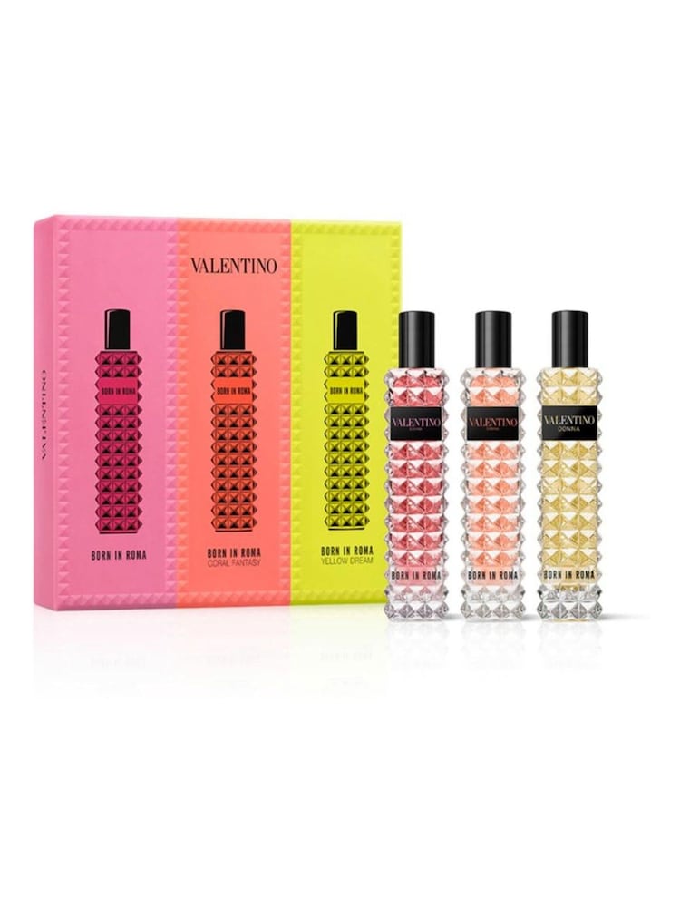 Valentino Born In Roma Donna Eau de Parfum 3 x 15ml Gift Set - Image 1 of 1