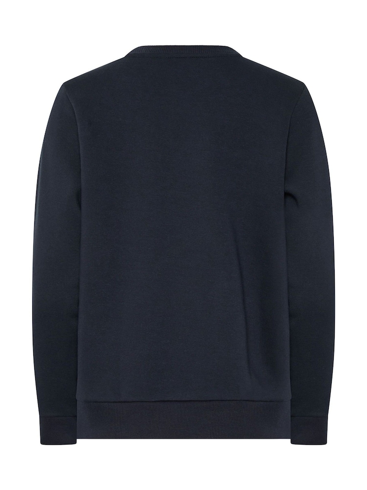 M&Co Blue Animal Printed Heart Sweatshirt - Image 6 of 6