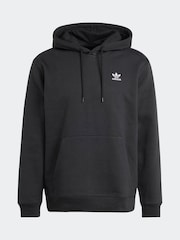 adidas Originals Black Trefoil Essentials Loose Fit Hoodie - Image 6 of 6