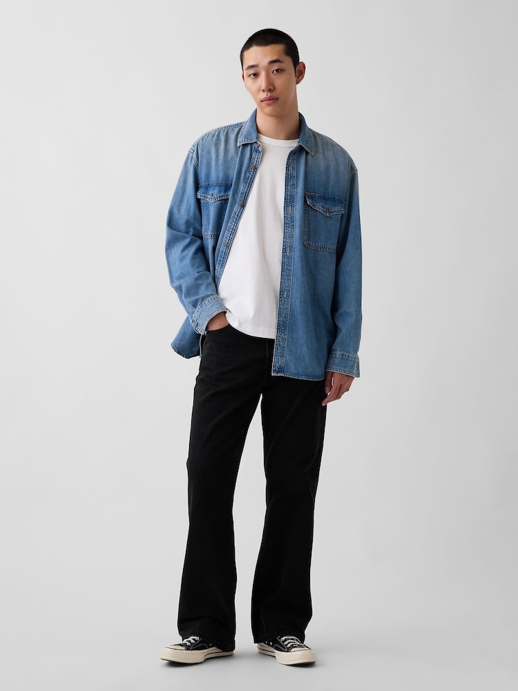 Gap Black Bootcut Jeans - Image 6 of 6 Gap Black Bootcut Jeans - Image 6 of 6