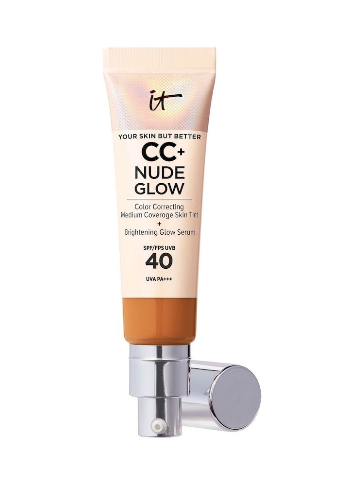 IT Cosmetics CC+ Nude Glow Lightweight Foundation + Glow Serum with SPF 40 - Image 1 of 5