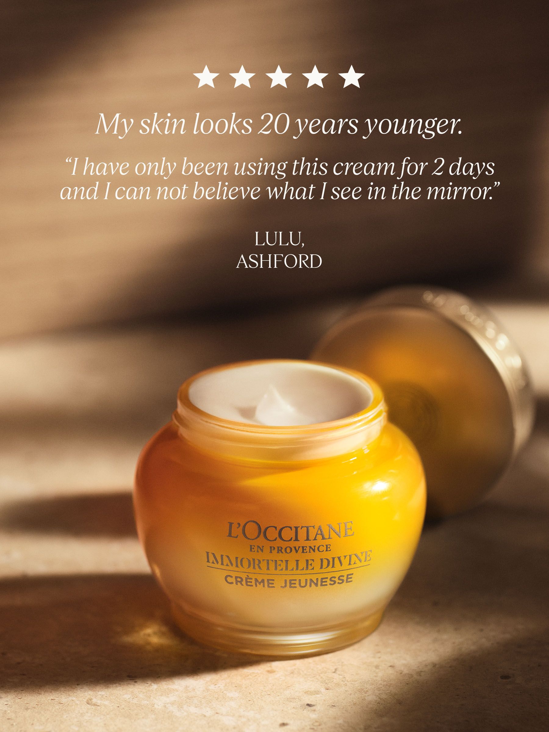 Buy L'Occitane Immortelle Divine Cream 50ml from the Next UK