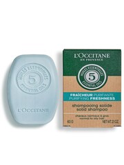 L'OCCITANE Purifying Freshness Solid Shampoo 60g - Image 1 of 4