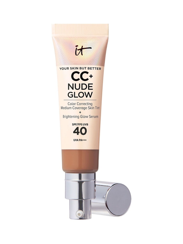 IT Cosmetics CC+ Nude Glow Lightweight Foundation + Glow Serum with SPF 40 - Image 1 of 5