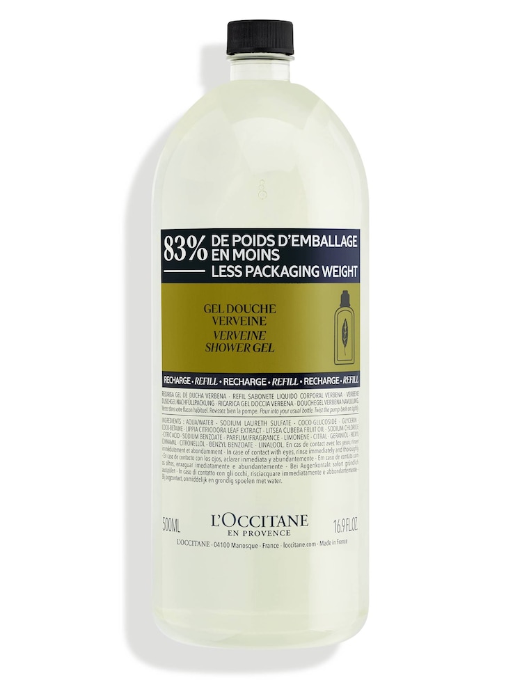 L'OCCITANE Verbena Shower Gel Refill 500ml - Image 1 of 1