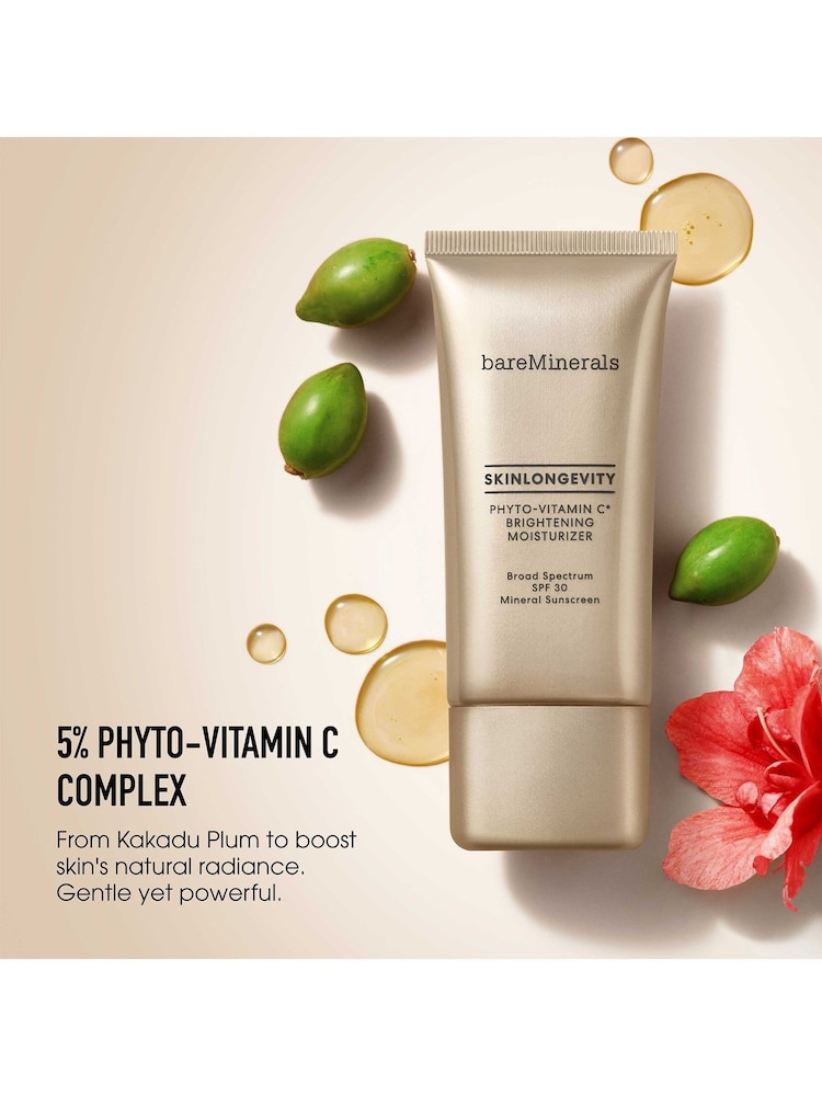 bareMinerals Skinlongevity Phyto-Vitamin C Moisturiser SPF 30 - Image 5 of 5 bareMinerals Skinlongevity Phyto-Vitamin C Moisturiser SPF 30 - Image 5 of 5