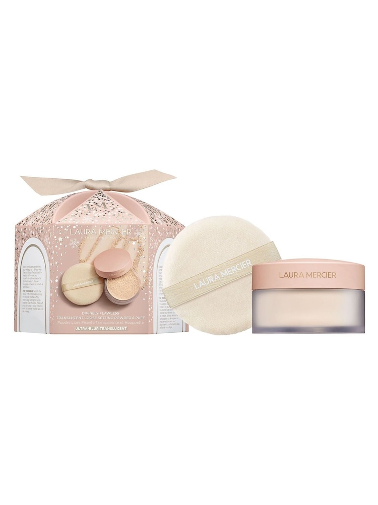 Laura Mercier Divinely Flawless Ultra Blur Translucent Loose Setting Powder & Puff (Worth £61) - Image 1 of 5