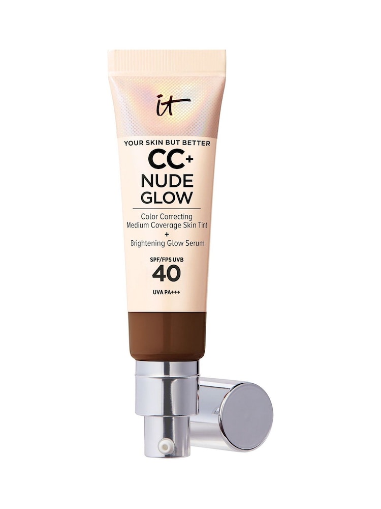 IT Cosmetics CC+ Nude Glow Lightweight Foundation + Glow Serum with SPF 40 - Image 1 of 5