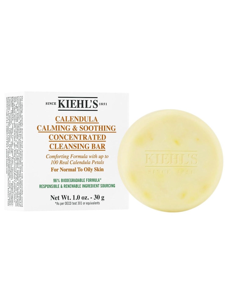 Kiehls Calming & Soothing Concentrated Cleansing Bar 100g - Image 1 of 5 Kiehls Calming & Soothing Concentrated Cleansing Bar 100g - Image 1 of 5