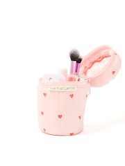 The Flat Lay Co. Sweet Pink Hearts To-Go Case Cosmetic Bag - Image 3 of 4