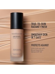 bareMinerals Original Pure Serum Radiant Natural Liquid Foundation Mineral SPF 20 - Image 5 of 11